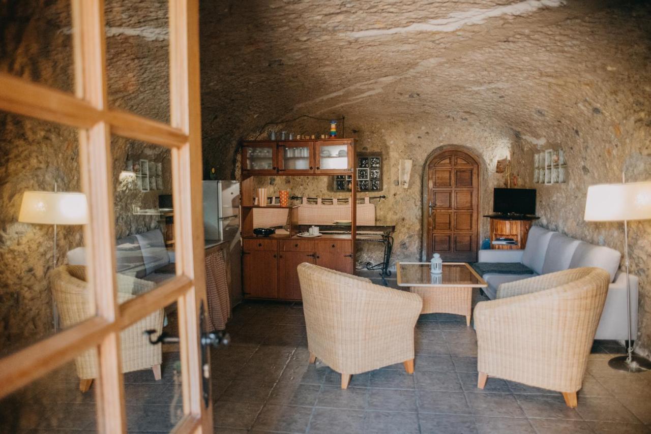 Casa Cueva El Mimo Vendégház Artenara Kültér fotó