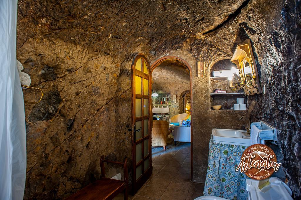 Casa Cueva El Mimo Vendégház Artenara Kültér fotó