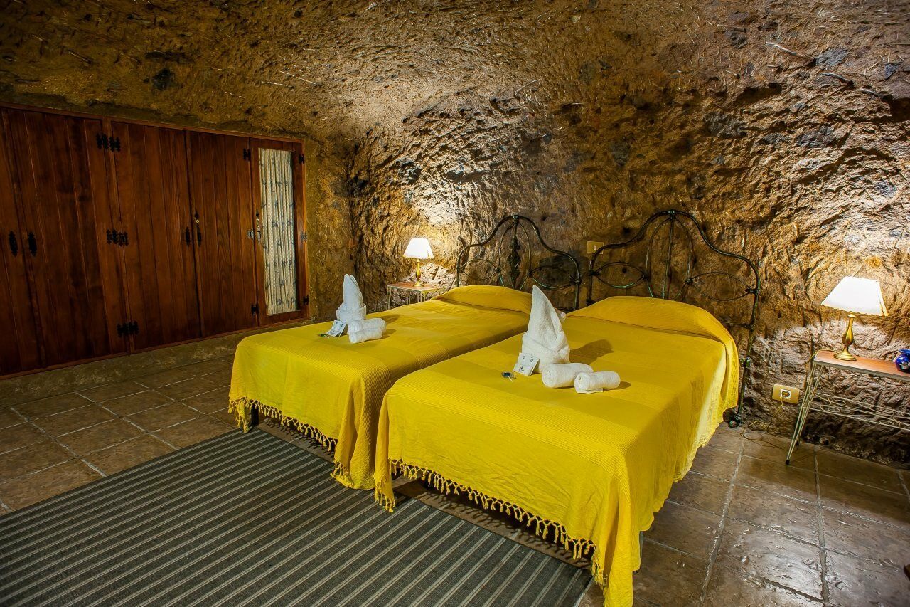 Casa Cueva El Mimo Vendégház Artenara Kültér fotó