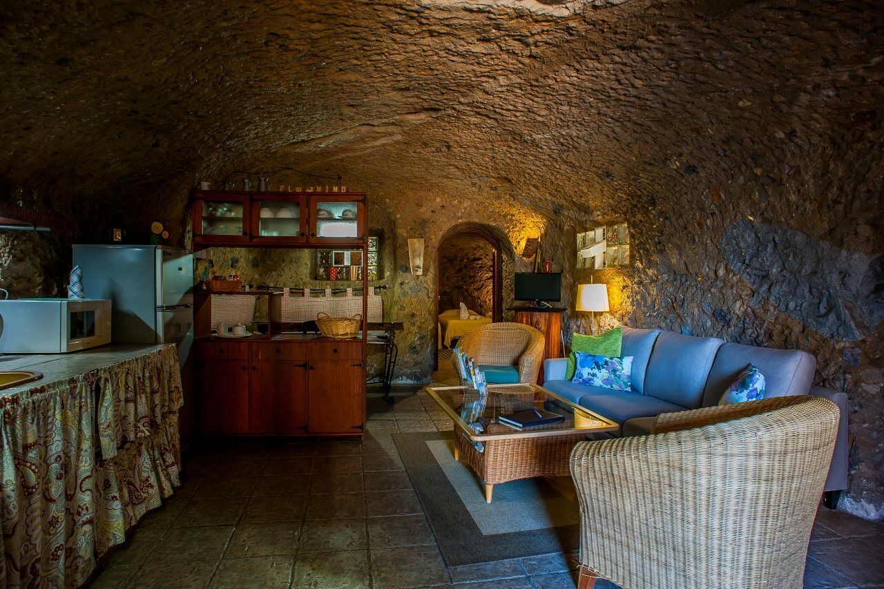 Casa Cueva El Mimo Vendégház Artenara Kültér fotó