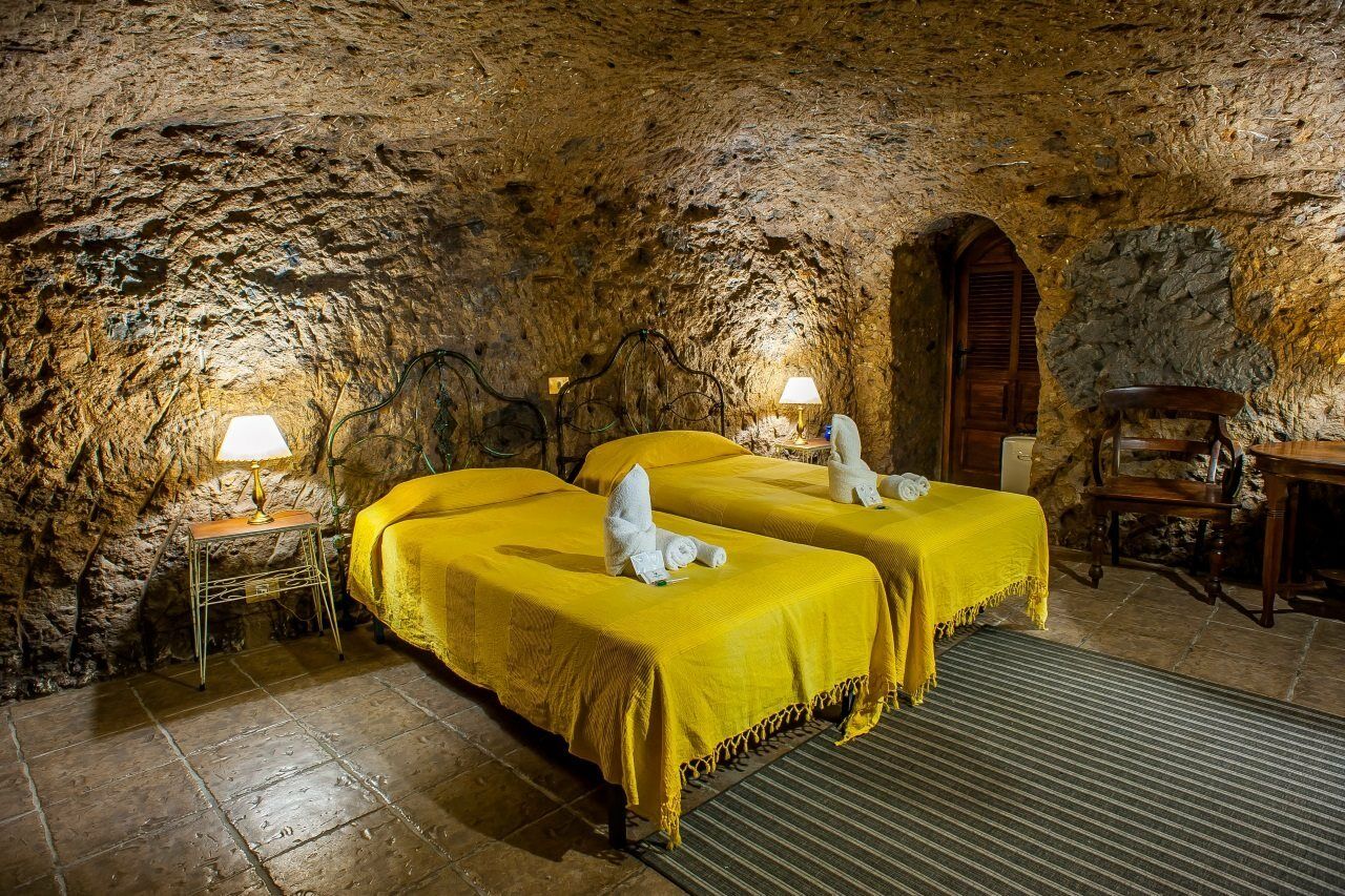Casa Cueva El Mimo Vendégház Artenara Kültér fotó